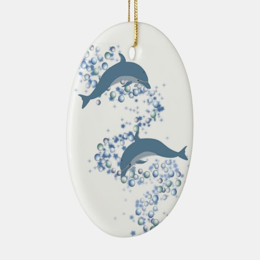 Dolfensornament Keramisch Ornament (Rechts)