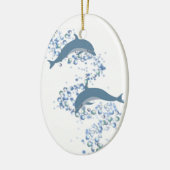 Dolfensornament Keramisch Ornament (Links)