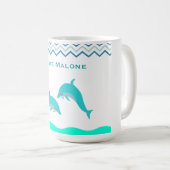 Dolfijn Aangepast Water Koffiemok (Voorkant rechts)