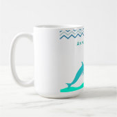 Dolfijn Aangepast Water Koffiemok (Links)