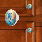 Dolfijn afspelen keramische knop