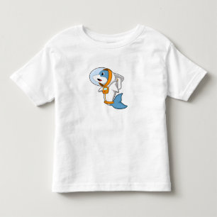 Dolfijn als astronaut met kostuum kinder shirts