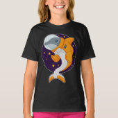 Dolfijn Astronaut Ruimte T-shirt (Voorkant)