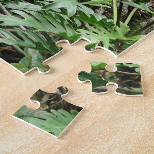 Dolfijn, beeld, park, planten, bloemen, natuur legpuzzel (Zijkant)
