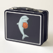 Dolfijn bij Basketbalsporten (Achterkant)