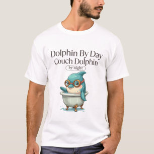 Dolfijn bij dag bank dolfijn t-shirt
