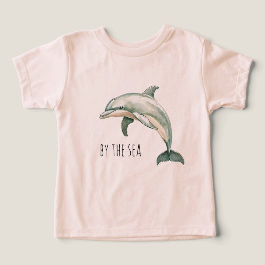 Dolfijn bij de zee (Design voorkant)
