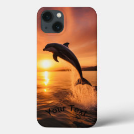 Dolfijn bij Golden Sunset Case-Mate iPhone Case