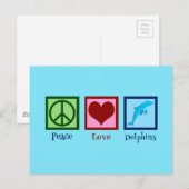  dolfijn briefkaart (Voorkant / Achterkant)