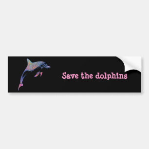 dolfijn bumpersticker