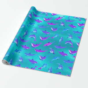 Dolfijn Cadeaupapier