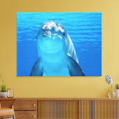 dolfijn canvas afdruk (Insitu (Woonkamer))
