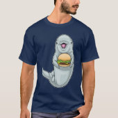 Dolfijn Cheeseburger T-shirt (Voorkant)