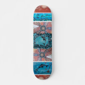 Dolfijn Corroboree Skateboard (Voorkant)