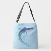Dolfijn Crossbody Tas (Achterkant)