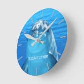 Dolfijn - De Oceaan zit in mijn Aderen - Aanpasbaa Ronde Klok (Hoek)