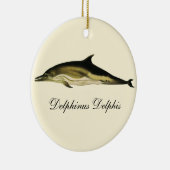 Dolfijn Delphinus Delphis,  zeezoogdieren Keramisch Ornament (Rechts)