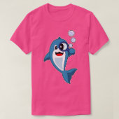 Dolfijn Detective Vergrootglas T-shirt (Design voorkant)