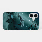Dolfijn Droom iPhone 16 Hoesje (Achterkant horizontaal)