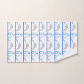 Dolfijn en Walvis Badhanddoek Set Bad Handdoek (Handdoek)