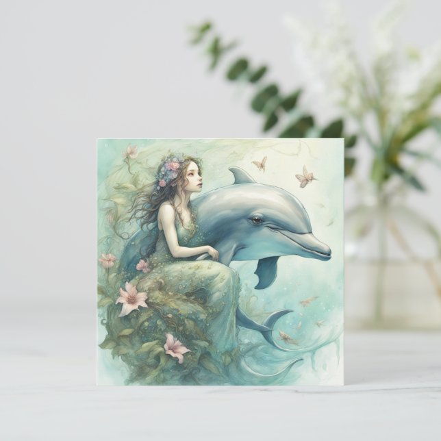 Dolfijn Fantasie 2 (Staand voorkant)