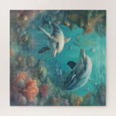 Dolfijn Fantasie 7 Legpuzzel (Horizontaal)