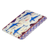 Dolfijn Fresco uit het Minoïsche Paleis van Knosso Magneet (Linkerzijde)