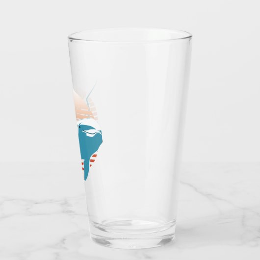  dolfijn glas (Links)
