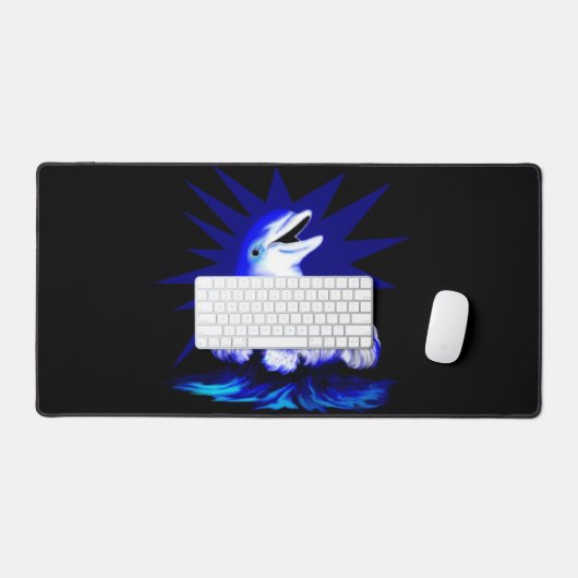 Dolfijn glimlachen bureaumat (Keyboard & Muis)