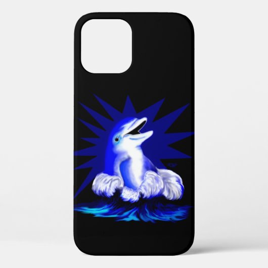 Dolfijn glimlachen Case-Mate iPhone case (Achterkant)