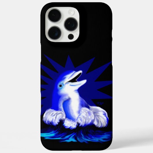 Dolfijn glimlachen Case-Mate iPhone case (Achterkant)