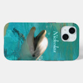 Dolfijn glimlachen Case-Mate iPhone case (Achterkant (horizontaal))