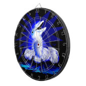 Dolfijn glimlachen dartbord (Voorkant Rechts)