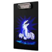 Dolfijn glimlachen klembord (Links)