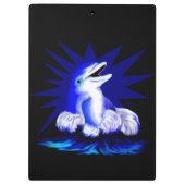 Dolfijn glimlachen klembord (Achterkant)