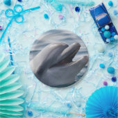 Dolfijn glimlachen papieren bordje (Feest)