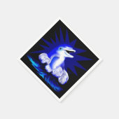 Dolfijn glimlachen servetten (Hoek)