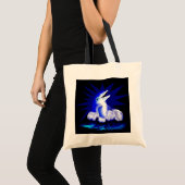 Dolfijn glimlachen tote bag (Voorkant (product))