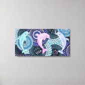 Dolfijn Harmonie Canvas Afdruk (Voorkant)