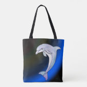 Dolfijn Harmonie Tote Bag (Achterkant)