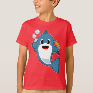 Dolfijn IJshockey IJshockeystick T-shirt