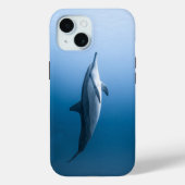 Dolfijn in de blauwe oceaan Case-Mate iPhone case (Achterkant)