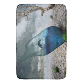 Dolfijn in een fles badmat (Voorkant Verticaal)