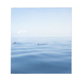 dolfijn in het zee notitieblok