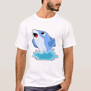 Dolfijn in water t-shirt