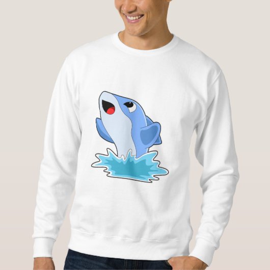 Dolfijn in water trui (Voorkant)