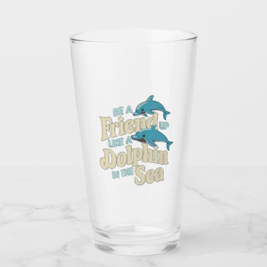 Dolfijn Intelligentie Glas (Voorkant)