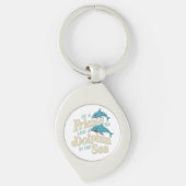 Dolfijn Intelligentie Sleutelhanger (Voorkant)