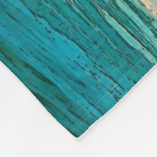 Dolfijn is mijn geestdier fleece deken (Hoek)