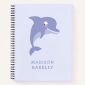 Dolfijn Jongste Cute Notitieboek (Voorkant)